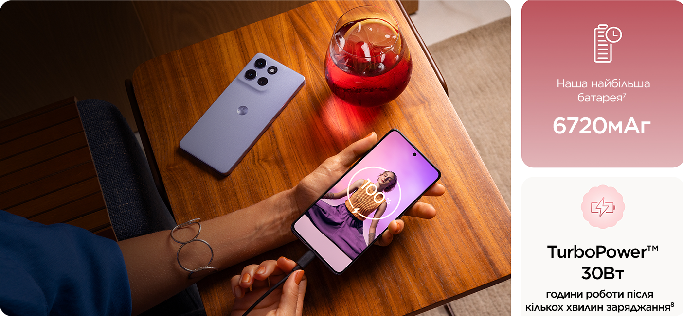 Фото Moto G86 Power 12/256 Spellbound (PB8X0046RS)