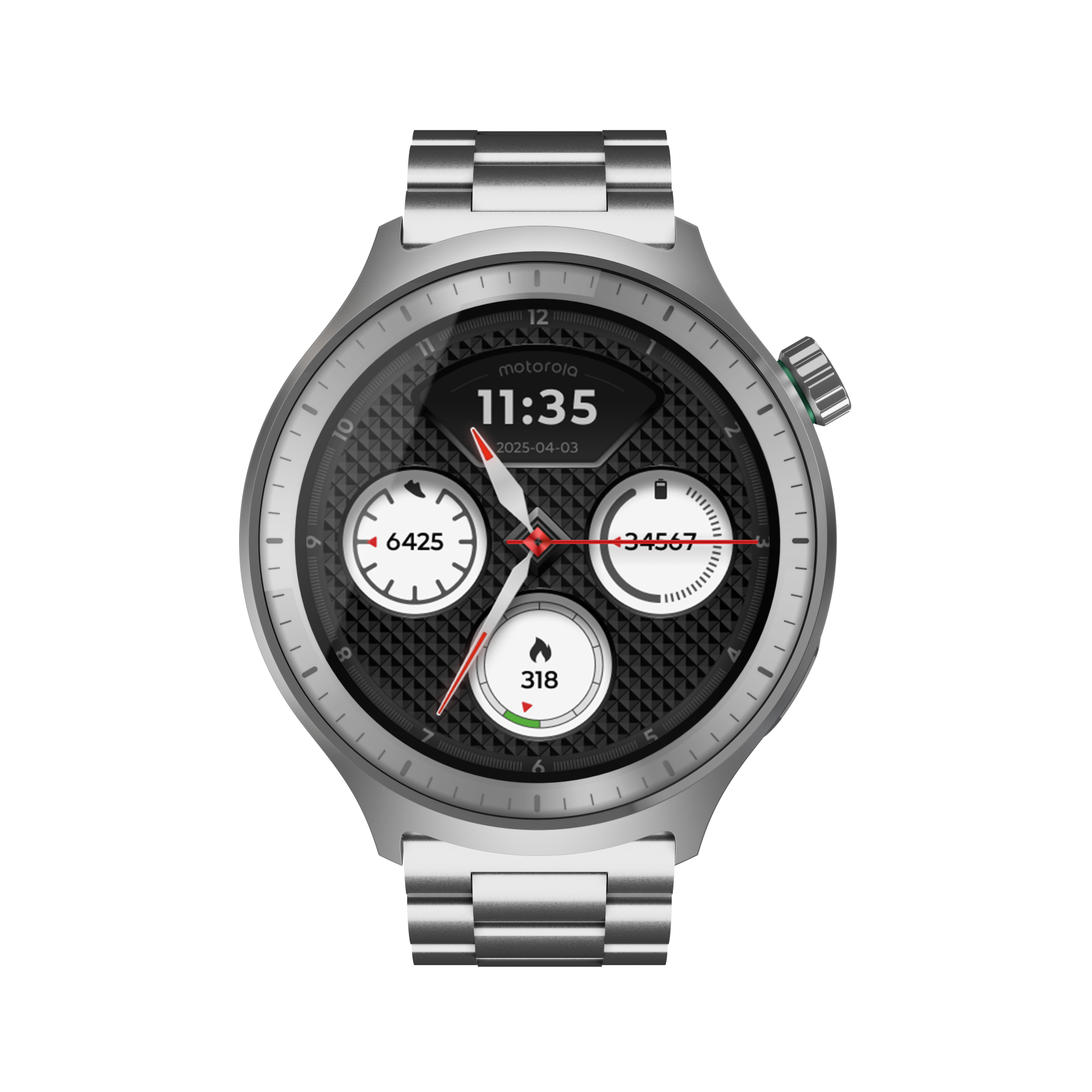 Moto watch Silver + Herbal Garden PG38C08264