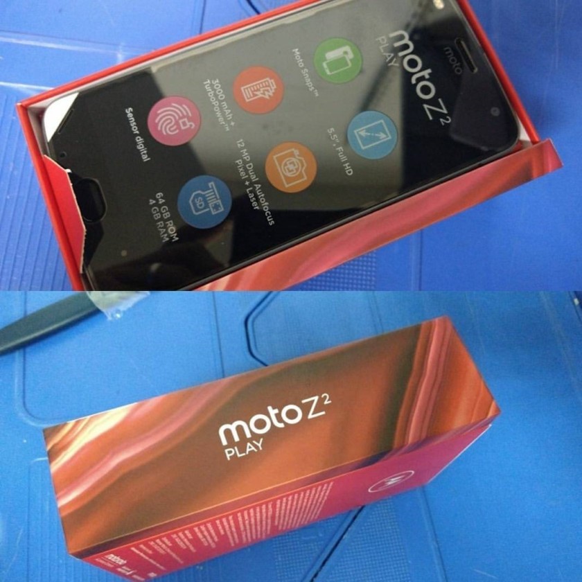 Moto Z2 Play: новые изображения гаджета